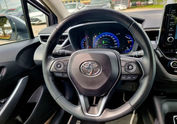 Toyota Corolla cena 89900 przebieg: 58361, rok produkcji 2021 z Rajgród małe 436